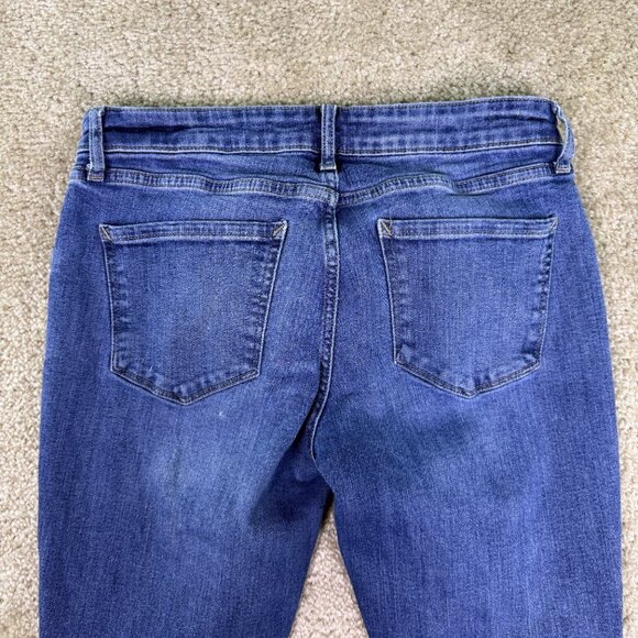 a.n.a a new approach womens high rise skinny jeans denim size 8 30x28 E682 - Picture 8 of 13